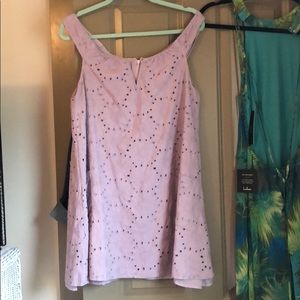 Tobi off the shoulder purple dress